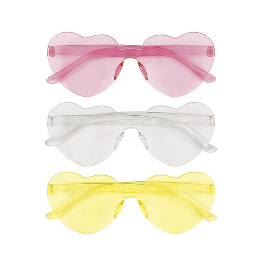 Heart Shape Glasses | 3ct