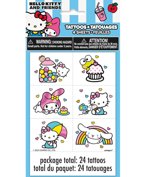 Hello Kitty Tattoos | 24ct