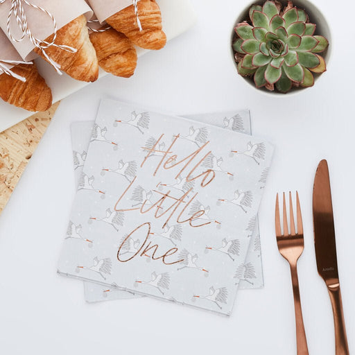 Hello Little One Baby Shower Napkins | 20ct