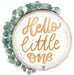 Hello Little One Eucalyptus Wreath SuperShape Mylar Balloon 26" | 1ct - Zurchers