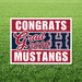 Herriman High School Grad Yard Sign 24" x 18" | 1 ct - Zurchers