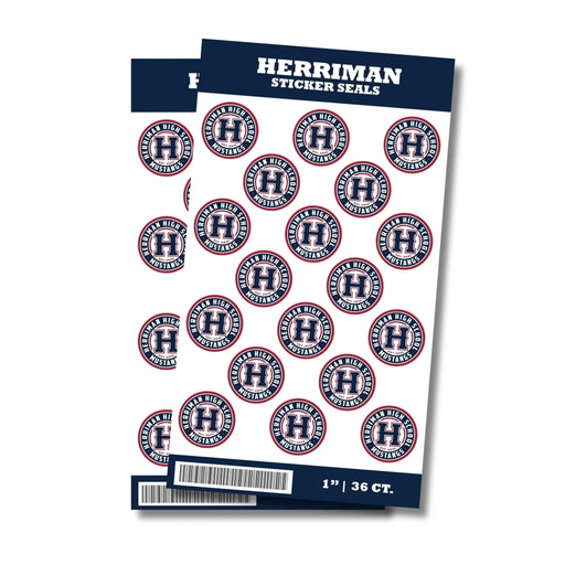 Herriman High School Sticker Seal 1" | 36 ct