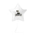 White star-shaped mylar balloon featuring the Highland Rams logo with a ram graphic and text.