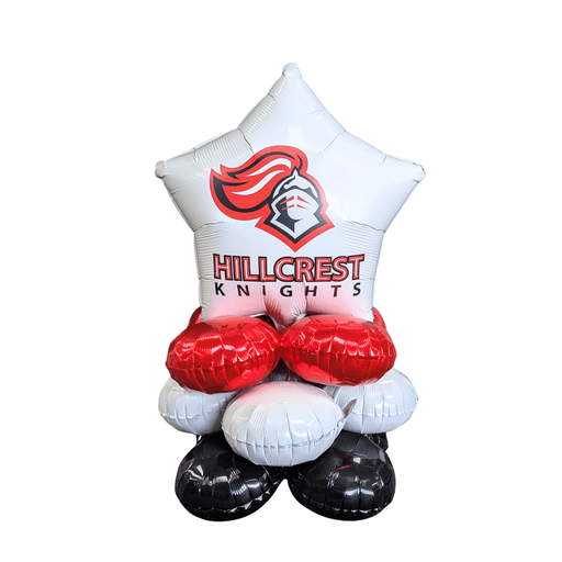 Hillcrest ID High School Air-filled Balloon Quad 17" | 1ct