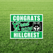 Hillcrest UT Grad Yard Sign 24" x 18" | 1ct - Zurchers