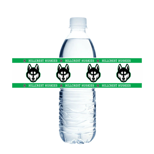 Hillcrest UT Water Bottle Labels | 12ct