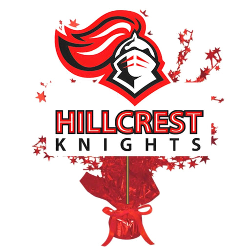Hillcrest Idaho High School Centerpiece Spray 14" | 1 ct