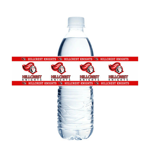 Hillcrest ID High School Water Bottle Labels | 12 ct