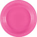 50ct 7in Plastic Plate Hot Pink - Party Supplies