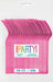 50ct Forks Hot Pink Premium - Party Supplies