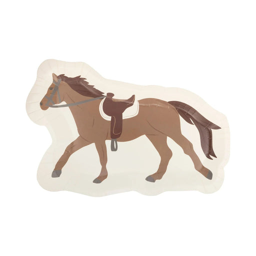 Howdy Horse Paper Plate 12" | 8 ct