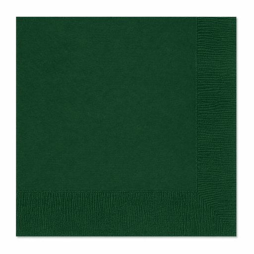 Hunter Green Beverage Napkin | 50ct