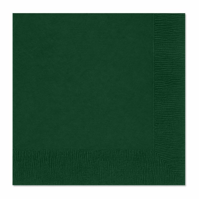 Hunter Green Beverage Napkin | 50ct