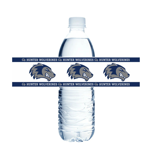 Hunter High School Water Bottle Labels | 12 ct