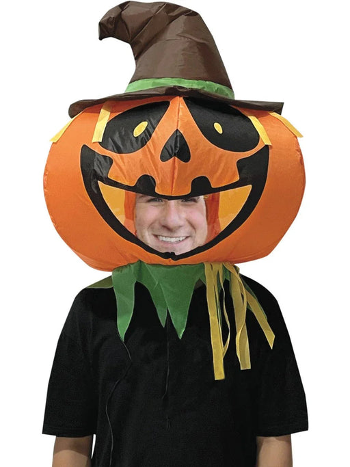 Inflatable Pumpkin Head | 1 ct