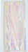 Pack of twenty iridescent cello bags with translucent material displaying soft pastel colors including pink, purple, yellow, and green with a shimmering holographic effect.