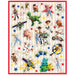 Toy Story Sticker Sheet with assorted character stickers including Woody, Buzz Lightyear, Jessie, Rex, Bo Peep, Forky, aliens, and colorful star accents.