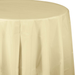 Ivory Tablecover, Octy Round 82" | 1ct - Zurchers