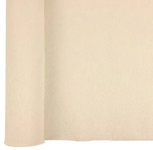 Ivory Crepe Paper Folds | 20 in x 8 ft Sheet