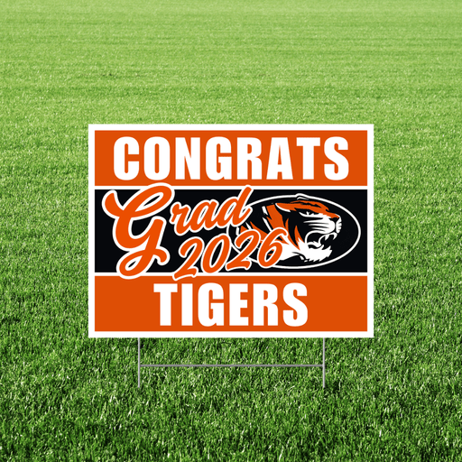 Jerome High School Grad Yard Sign 24" x 18" | 1 ct