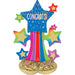 Colorful Star Bursts Congrats Airloonz Jr 25"x36" | 1ct - Zurchers