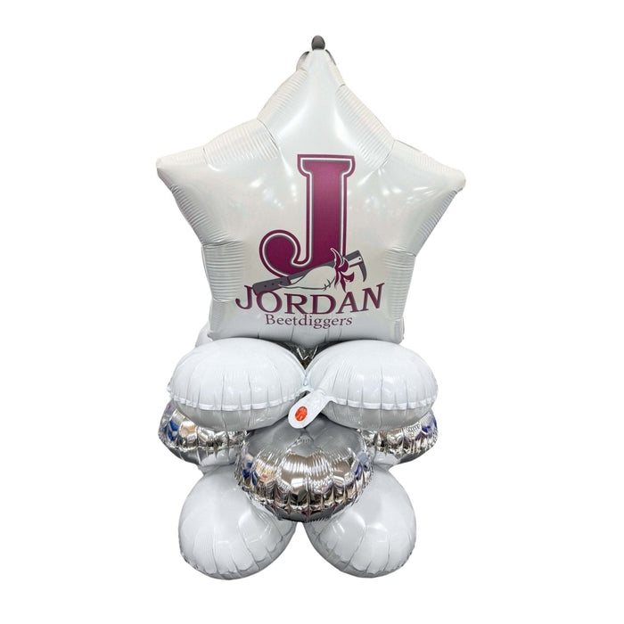 Jordan High School Air-Filled Mini Balloon Bouquet | 1 ct
