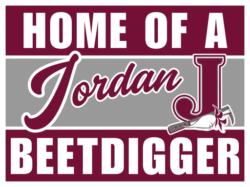 Jordan High School Spirit Yard Sign 24" x 18" | 1 ct