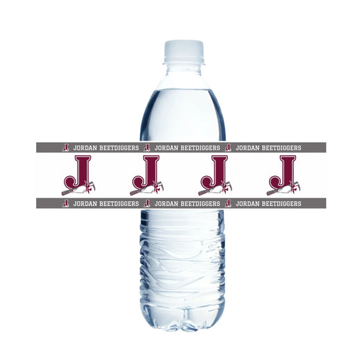 Jordan High School Water Bottle Labels | 12 ct