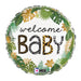 Jungle Welcome Baby Mylar Balloon, 18"