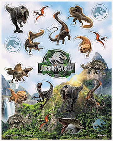 Jurassic World Rebirth Sticker Sheet | 4ct