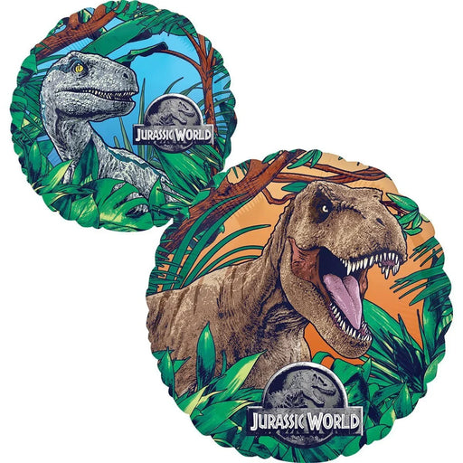 Jurassic World Double Sided Mylar Balloon 18" | 1 ct