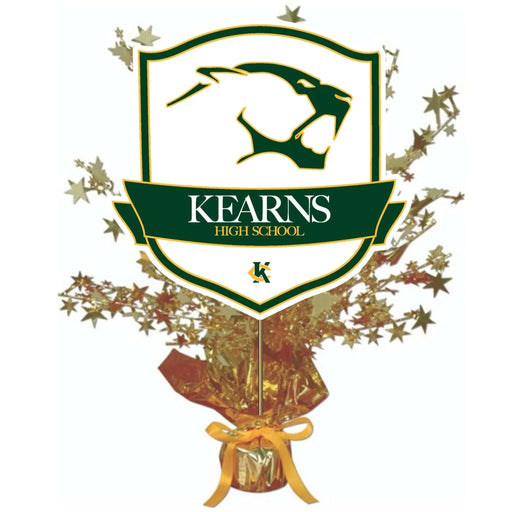 Kearns High School Centerpiece Spray 14" | 1 ct