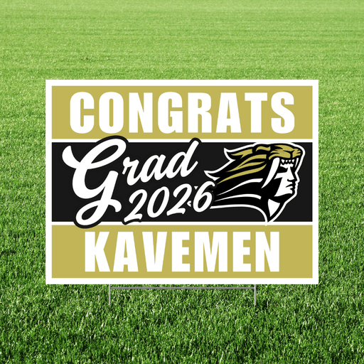 Kuna ID Grad Yard Sign 18x24" | 1ct