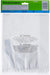 Pack of 6 clear plastic gift bags with safety warnings printed in English and French on the front.