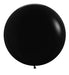 24" Sempertex Latex Balloon Pack, Black | 10 ct - Zurchers