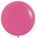 24" Sempertex Latex Balloon Pack, Fuchsia | 10 ct - Zurchers