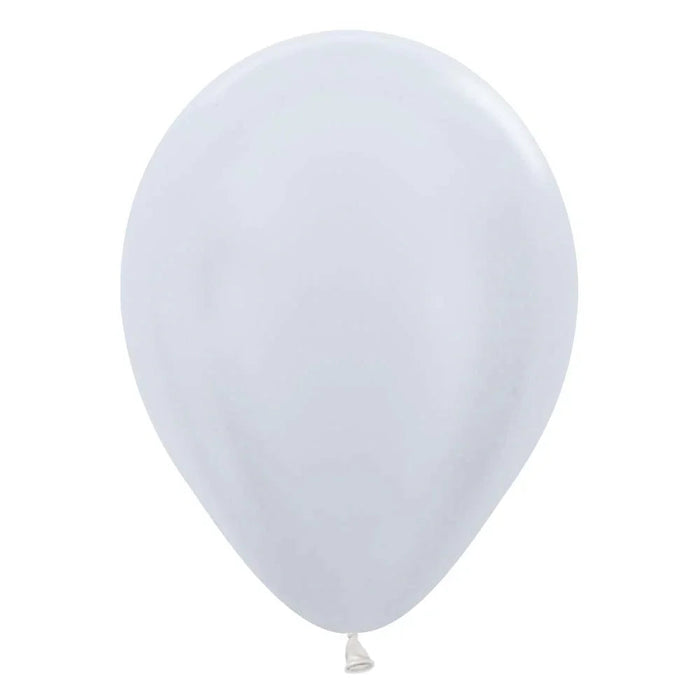 11" Sempertex Latex Balloon Pack, Pearl White | 100 ct - Zurchers