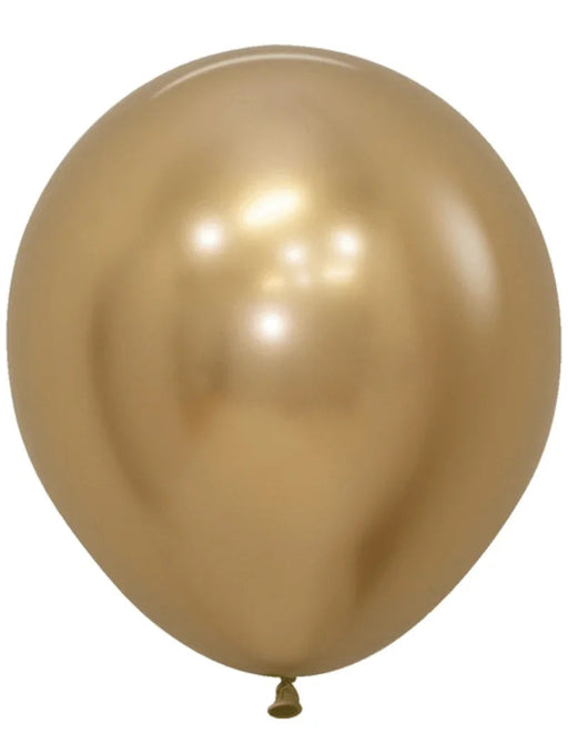 18" Sempertex Latex Balloon Pack, Reflex Gold | 15ct