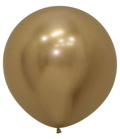 24" Sempertex Latex Balloon Pack - Reflex Gold | 10ct.