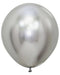 18" Sempertex Latex Balloon Pack, Reflex Silver | 15 ct - Zurchers