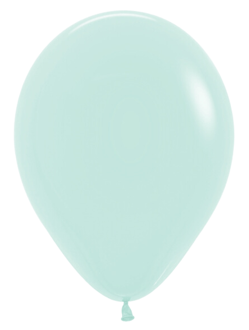 Pastel Matte Green Single Latex Balloon 11" | 1ct Does Not Include Helium