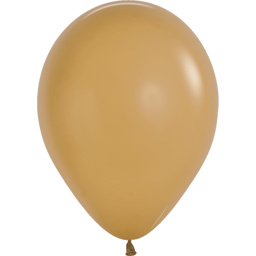 Latte Brown Latex Balloon w/ Helium & Hi-Float, 11" | 1 ct