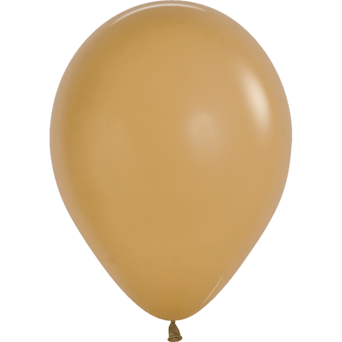 Latte Brown Latex Balloon w/ Helium & Hi - Float, 11" | 1 ct - Zurchers