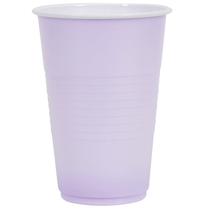 50ct 16oz Cup Lavender - Party Supplies