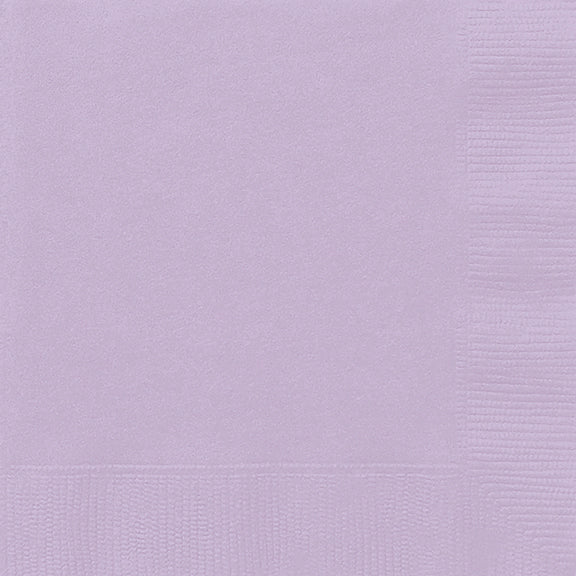 40ct Dinner Napkins Lavender - Party Supplies