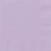 Stack of 100 lavender-colored paper napkins with a textured surface and ribbed edges visible on the right and bottom sides.