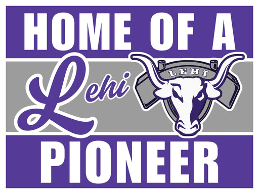 Lehi High School Spirit Yard Sign 24" x 18" | 1 ct