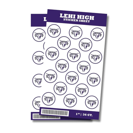 Lehi High School Sticker Seal 1" | 36 ct