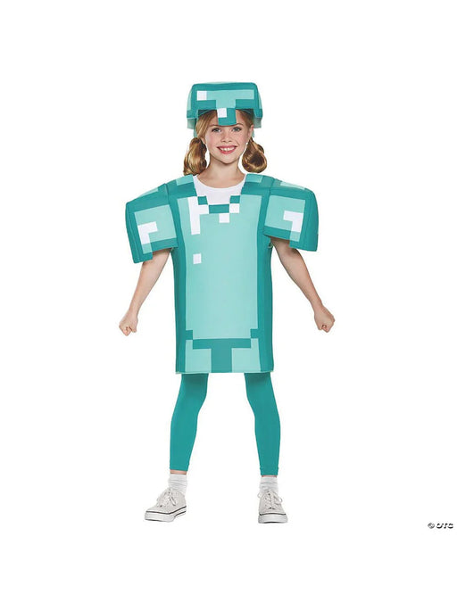 Halloween Minecraft Armor Classic Costume Child | 2 pcs