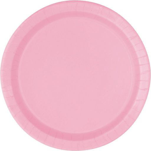 Lovely Pink Paper Plates 9" | 50ct